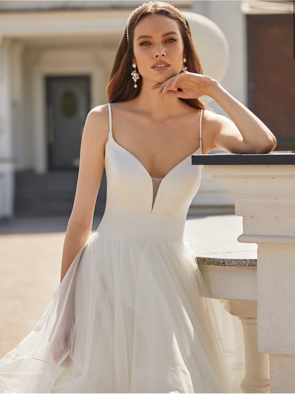 Classic Ballgown Wedding Dress, Moonlight Bridal, Never Worn, Size 12 - Picture 3 of 8